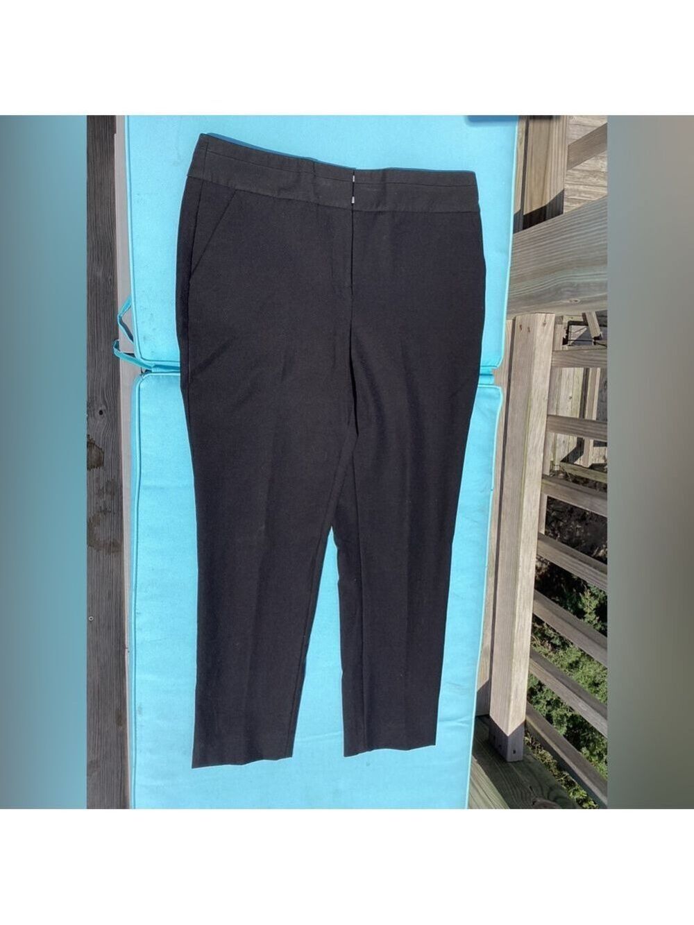 Chico's Black Chinos Sleek Design